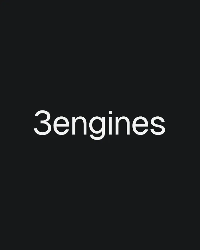 The 3engines logo